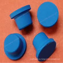 Tapas de goma de silicona para laboratorio personalizada Tapered Flask